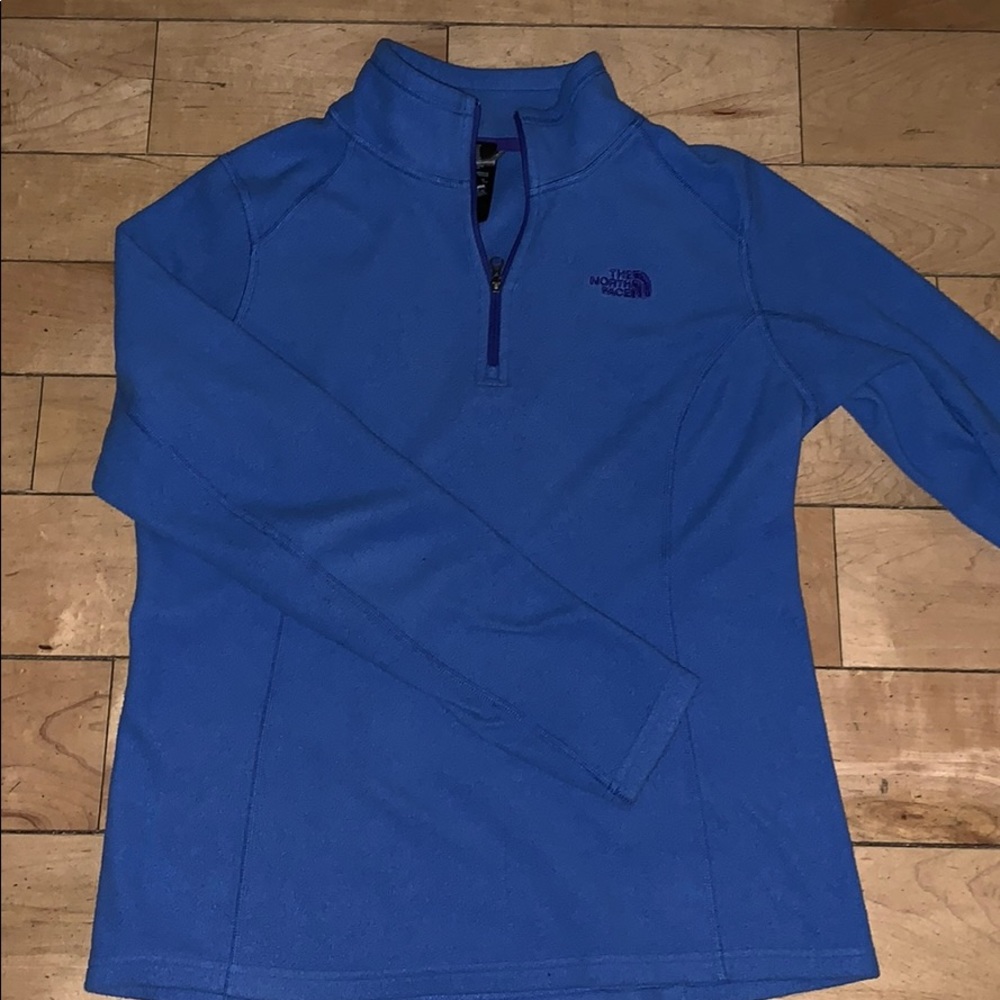 north face fleece half zip